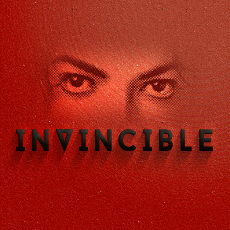 Création graphique du magazine sur Michael Jackson Invincible.
