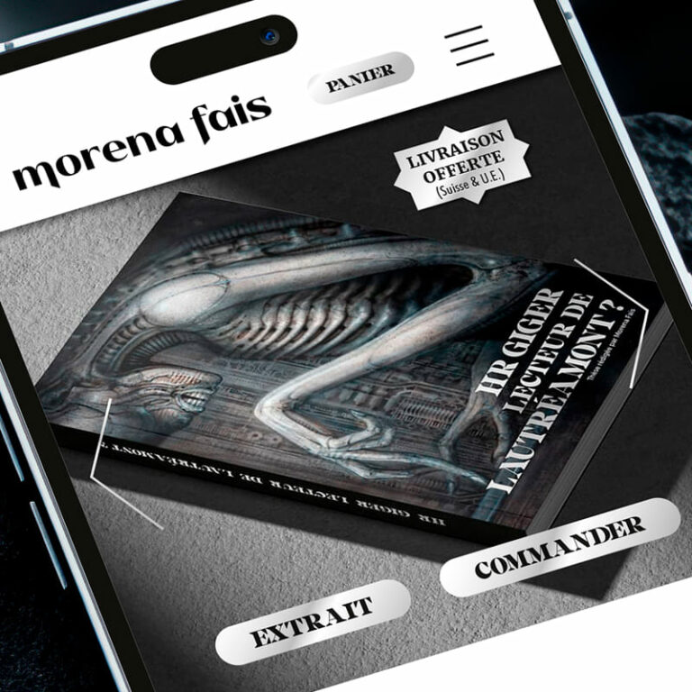 Site Internet du livre HR Giger lecteur de Lautréamont ?